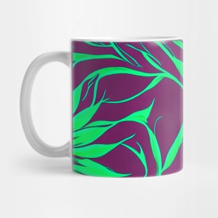 floral abstract pattern Mug